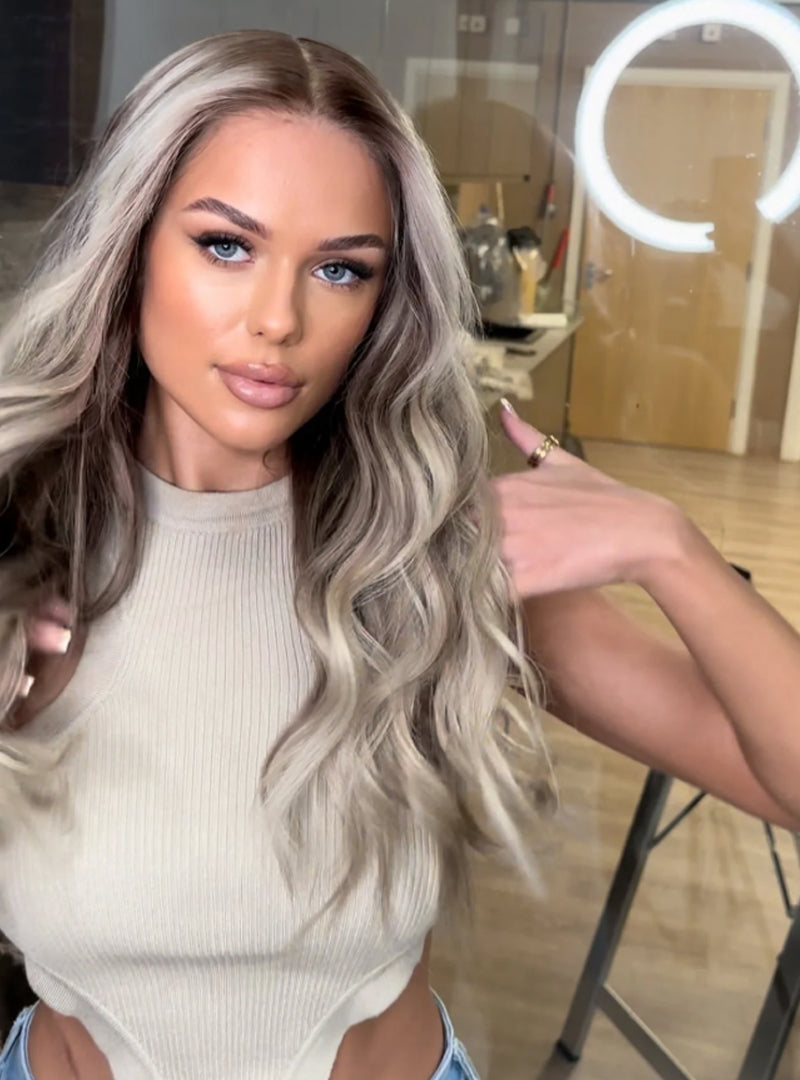 Ella HD Lace Wig – 100% Human Hair Wig, Natural Hairline