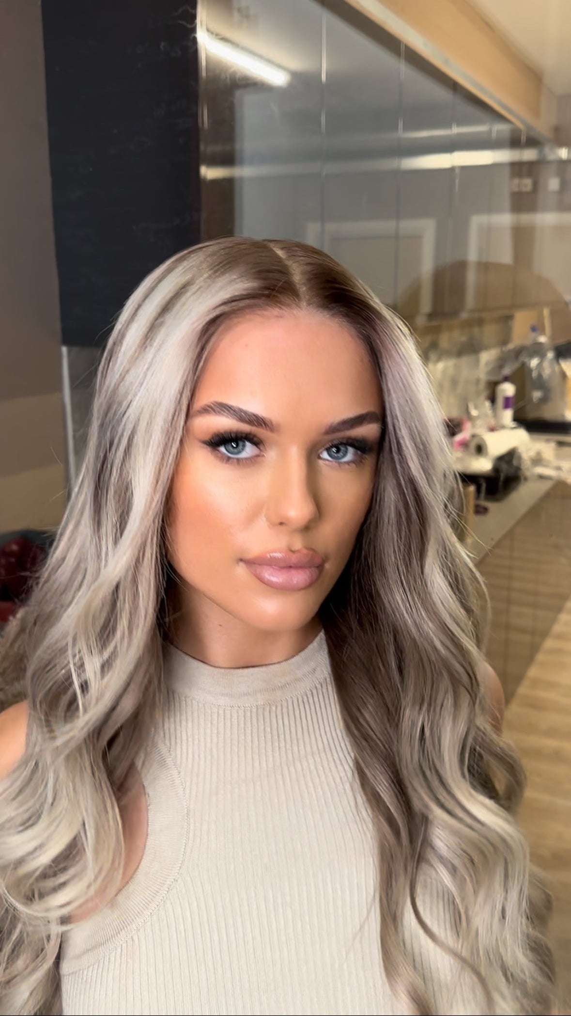 Ella HD Lace Wig – 100% Human Hair Wig, Natural Hairline