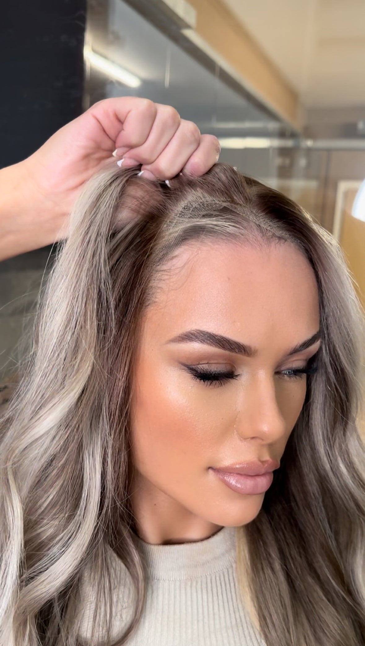 Ella HD Lace Wig – 100% Human Hair Wig, Natural Hairline